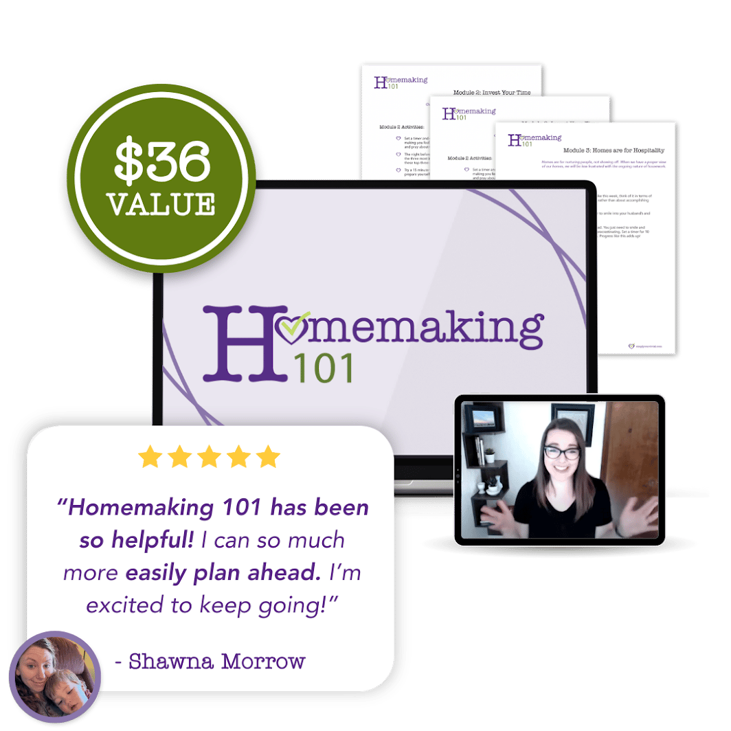 Homemaking 101 (Lifetime Access)