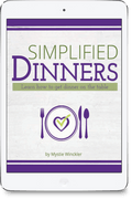 Simplified Dinners ebook